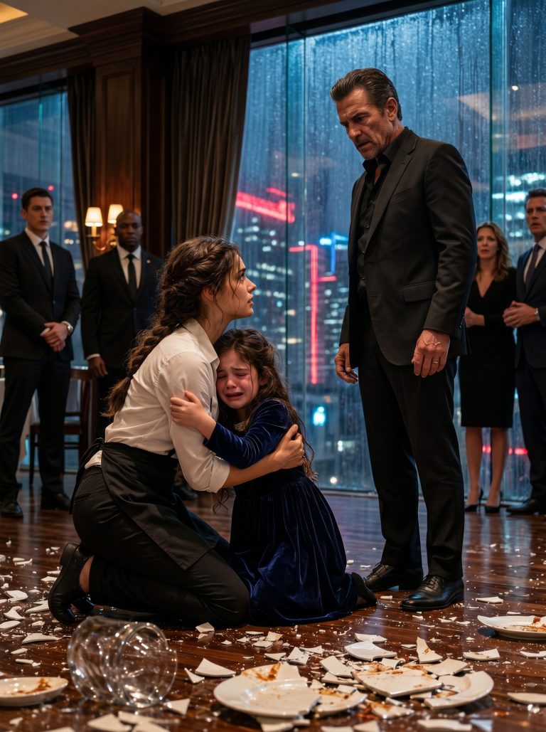 NO ONE COULD CALM THE MAFIA BOSS’S DAUGHTER… UNTIL A WAITRESS WHISPERED FIVE SHOCKING WORDS