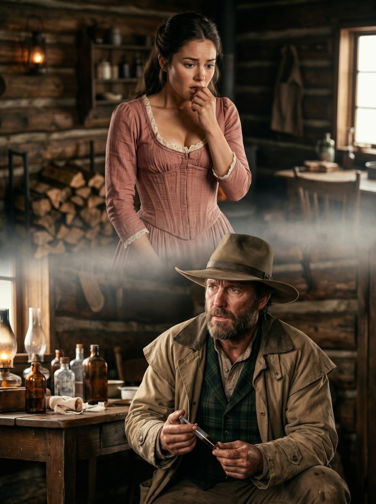 “Wait… You’re Putting THAT Inside Me?” The Giant Mail-Order Bride Froze in Shock—But the Mountain Man Needed Her to Survive the Night