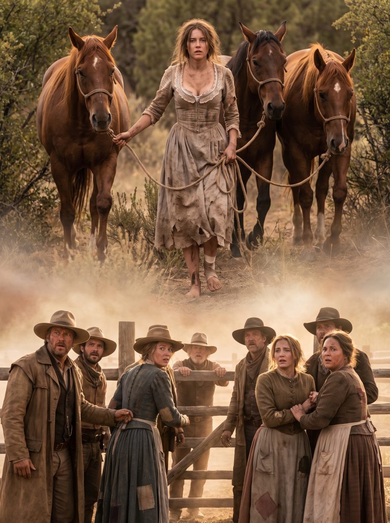 She Emerged from the Brush Limping — And Behind Her Were the Three Horses His Rustlers Swore Were Gone Forever