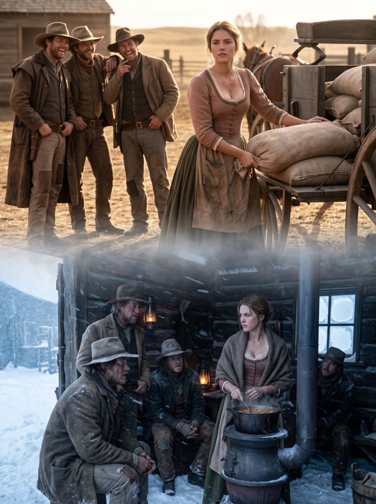 “She won’t last three days out here,” the ranch hands laughed—then the snowstorm hit, and they begged her not to leave.