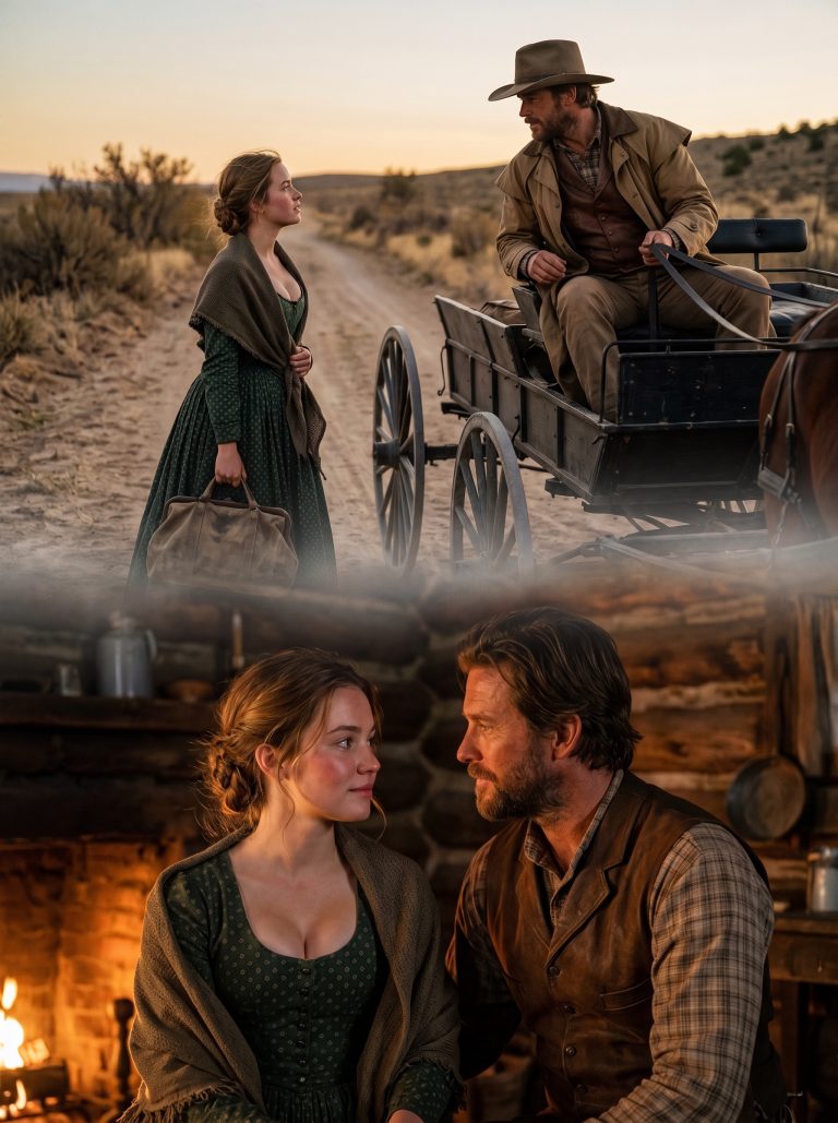 “You’ve got nowhere left to go tonight, have you?” the rancher said coldly—then offered her shelter on a road no one ever returns from, changing both their fates forever.