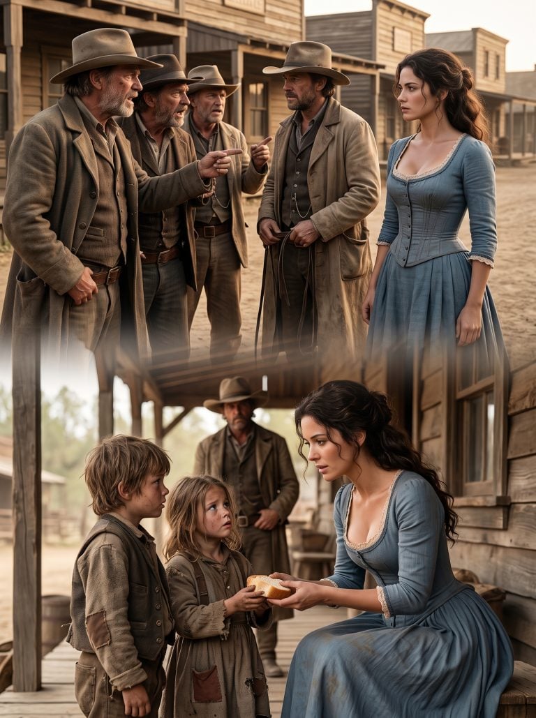 “Don’t Hire That Widow,” They Mocked—Until the Cowboy’s Starving Children Begged for Her Help and Called Her a Miracle.