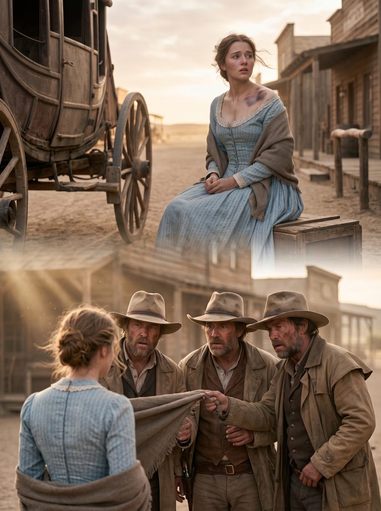 They Thought She Was Just a Virgin Bride From the City… Until They Saw the Bruises She Tried to Hide — What 3 Mountain Men Did Next Shocked Everyone