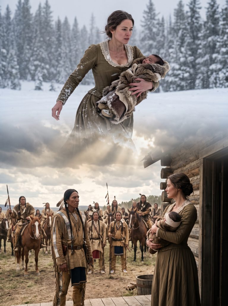 In the Middle of a Deadly Blizzard, She Chose to Save One Comanche Baby — Days Later, 100 Warriors  Came Looking for Her
