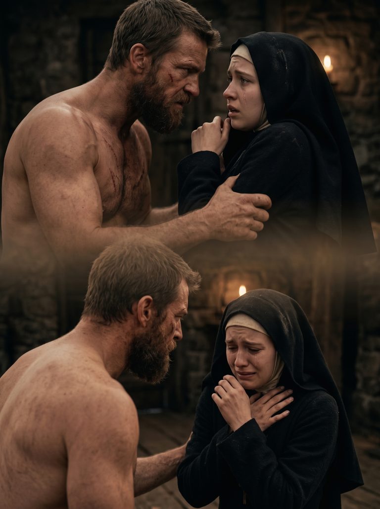 “Wait… You’re Really Going to Put That Inside Me?” the Nun Whispered — But the Mountain Man Didn’t Even Hesitate.