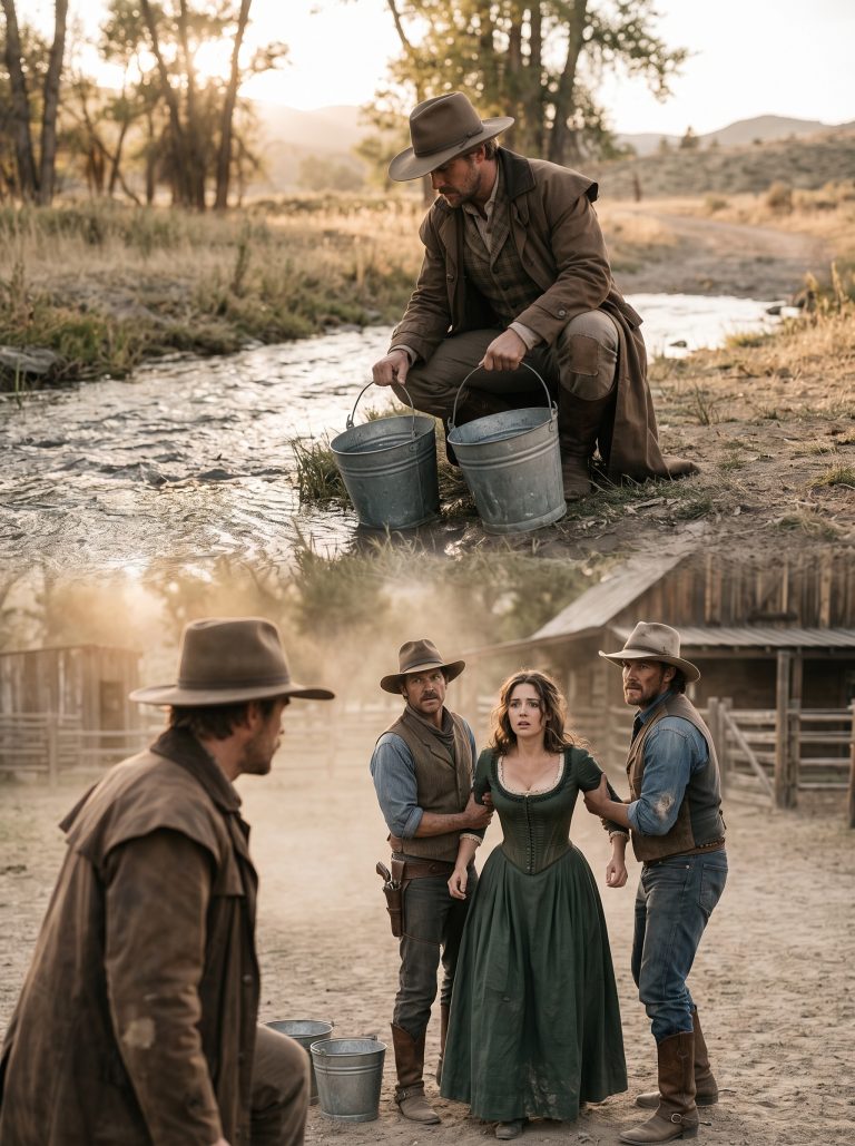 He rode to the spring for water before sunset — but left carrying a secret that would change the ranch forever after she refused to be anyone’s debt.