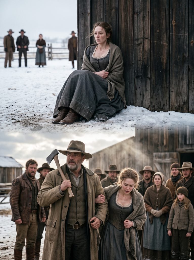 They Locked The Healer Away To Die In A Frozen Barn—Until A Lonely Lumberjack Risked Everything To Save The Woman Everyone Called A Curse