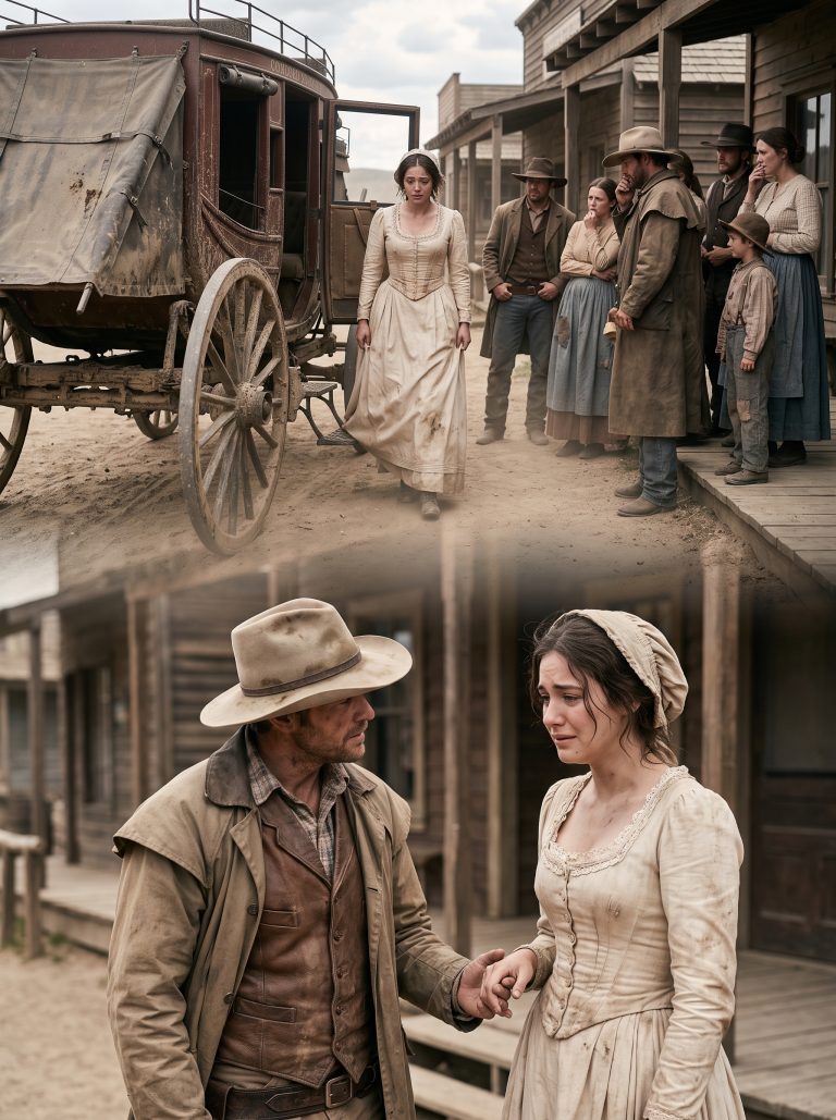 A Mail Order Wife Arrived in Rags, The Cowboy Saw Her Worth and Married Her