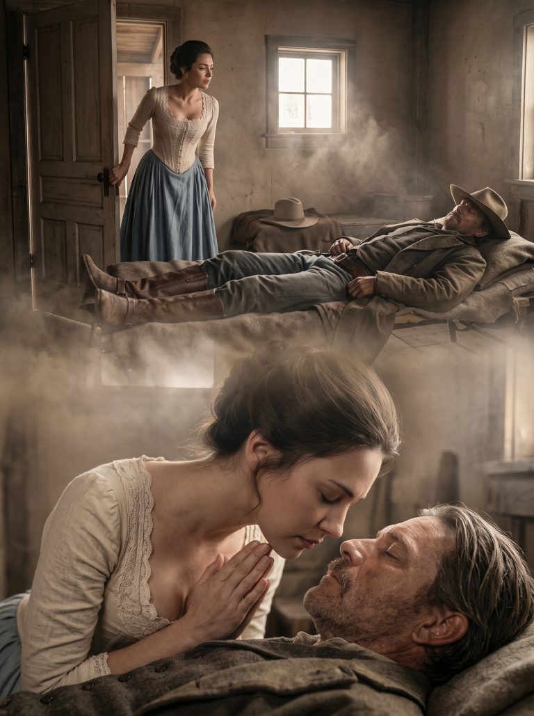 She Thought the Cowboy Was Asleep… But He Heard Every Prayer She Whispered