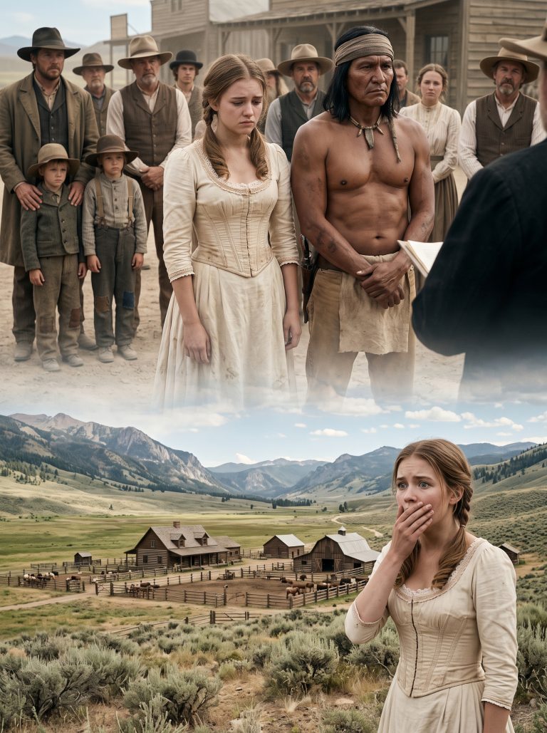 “At 19, She Was Forced to Marry an Apache — But His Wedding Gift Silenced the Whole Town”