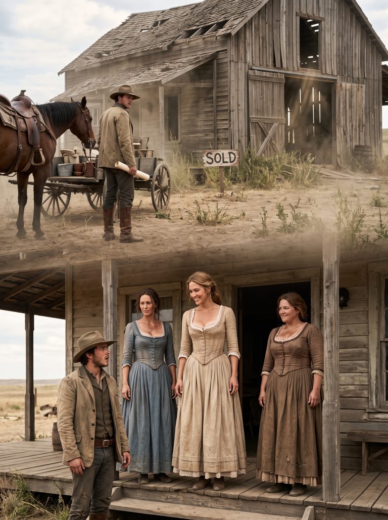 “You’re Going to Sleep With Us” — Said the 3 Giant Women Already Living on the Farm He Bought