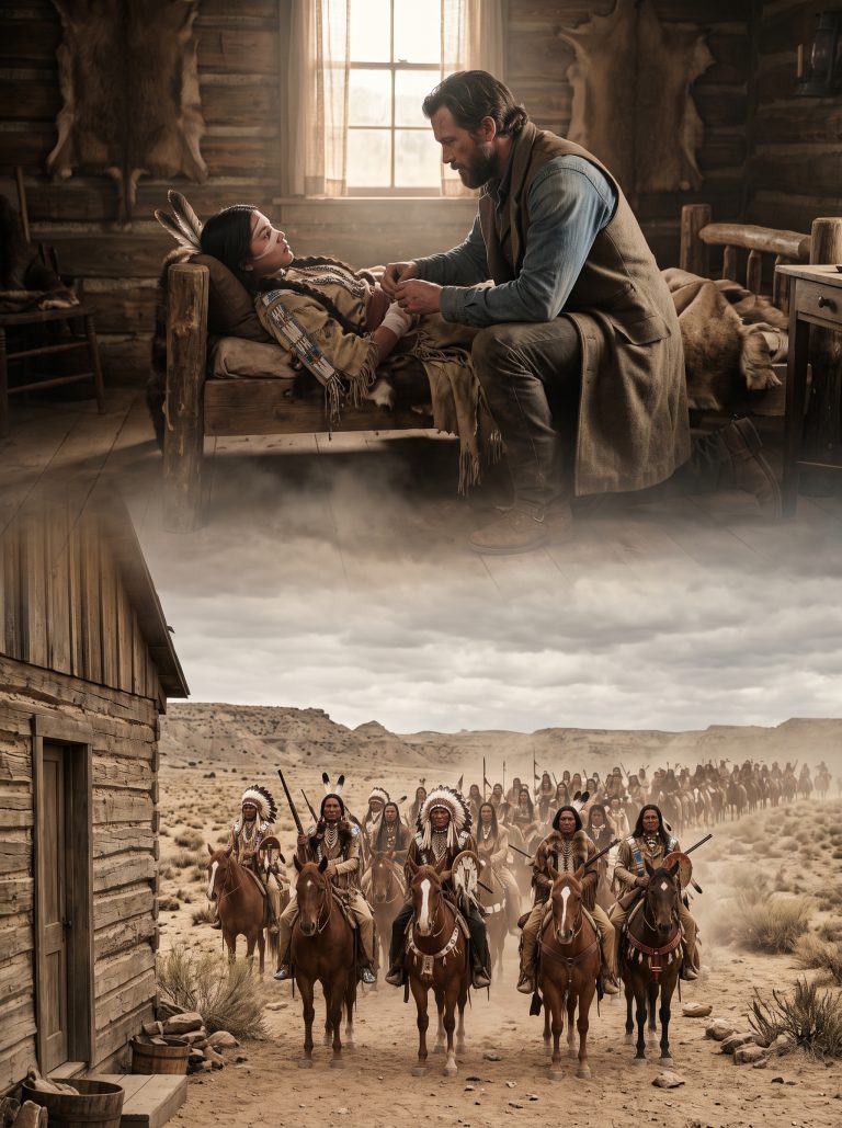 Lone Rancher Saved a Wounded Comanche Girl — But 50 Warriors Showed Up