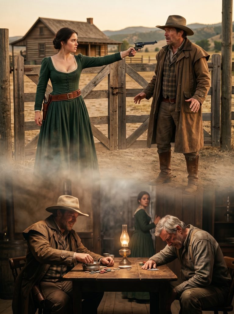 He won her father’s ranch in a poker game… but what the daughter did next changed everything.