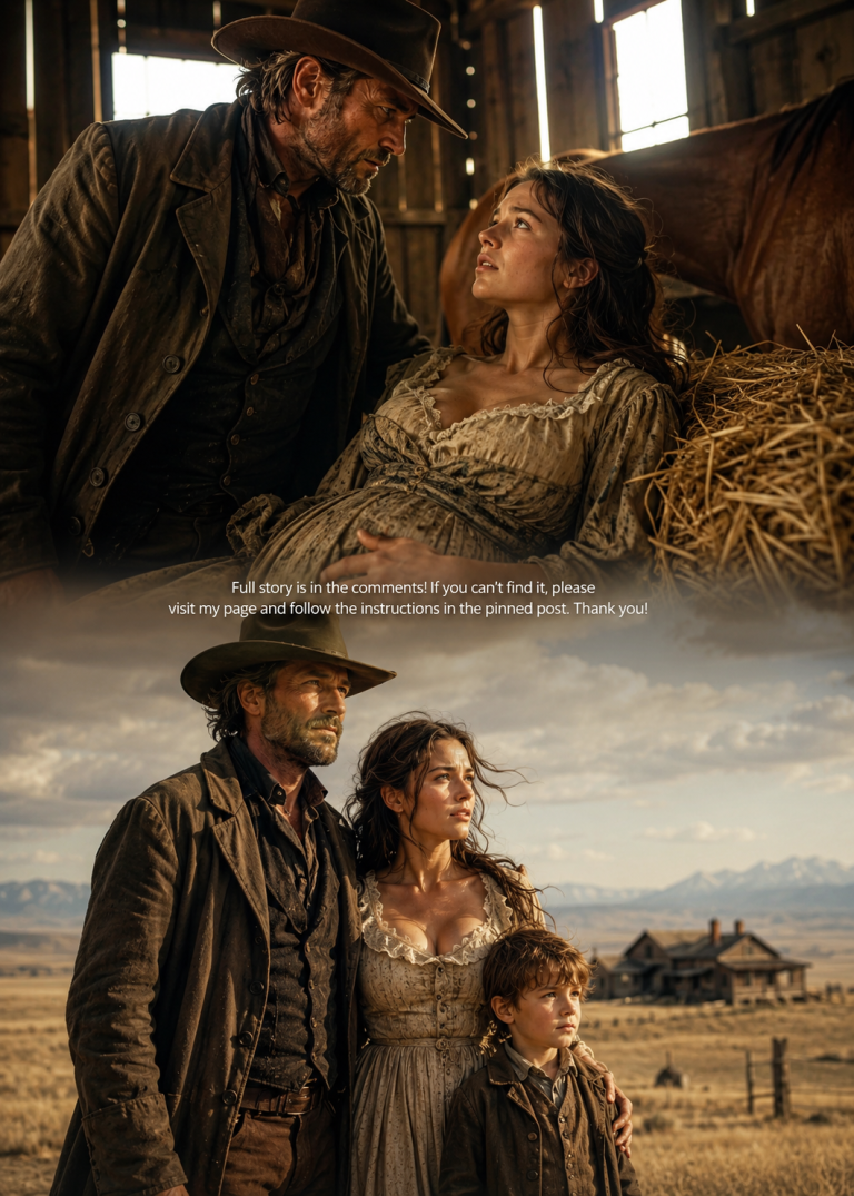 Everyone Mocked the Infertile Mountain Man for Buying a $1 Ranch… Until He Discovered a Pregnant Girl Hidden in the Stable
